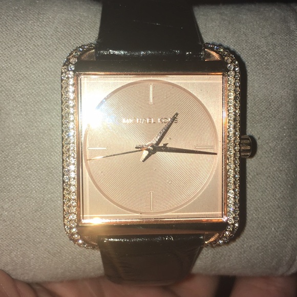 Authentic Michael Kors rose gold watch